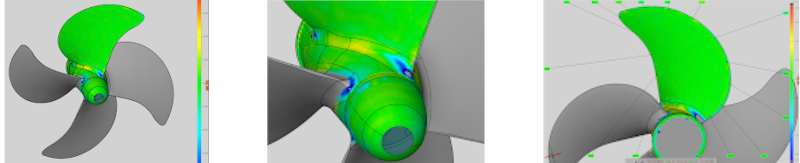 3d modelleren van een schroef van een schip