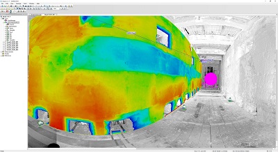 3d analyse maken van muren vloeren en tanks