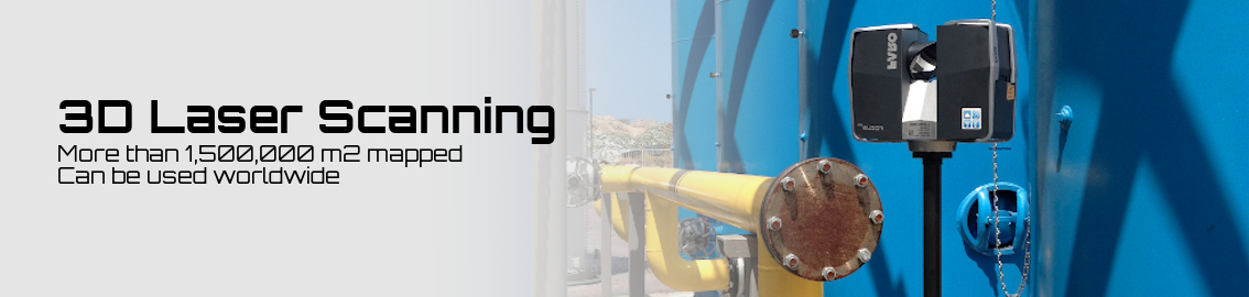 3D Laserscanning with more than 1.500.000m2 experience