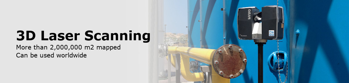 3DLS Banner 3D laser scanning 2,000,000m2